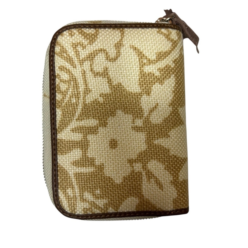 Spartina Daufuskie Island wallet folding tan cream - Picture 9 of 9